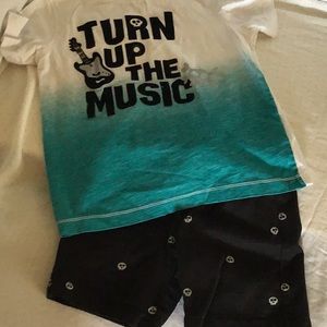 Shorts and tee set        #014